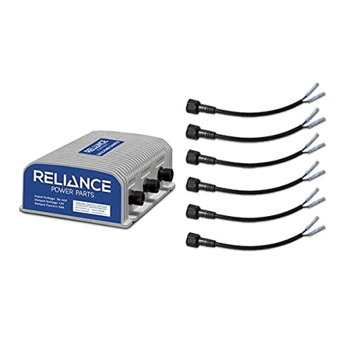 Reliance Power Parts PowerBank 36V48V12V Voltage Converter for Golf Carts and Other 48 Volt  36 Volt Applications