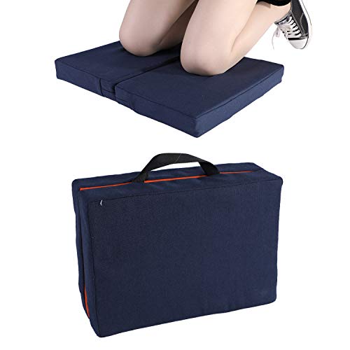 ZELARMAN Garden Kneeling PadFoldable 2 Layers of Foam Garden Kneeler PadGarden Sitting for GardeningExtra Thick Portable Yoga Kneeling MatFloor Work Kneeling Cushions for IndoorOutdoor