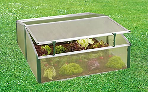 Exaco CF 120100NP EasyFix Double ColdFrame Clear