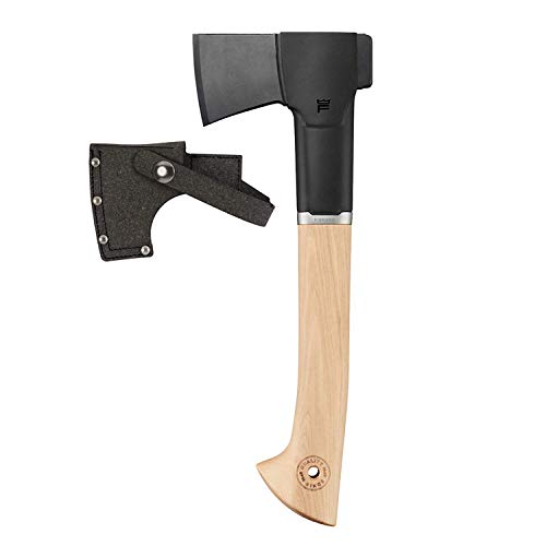 Fiskars Norden N7 Hatchet with Recycled Leather Sheath (14 in)