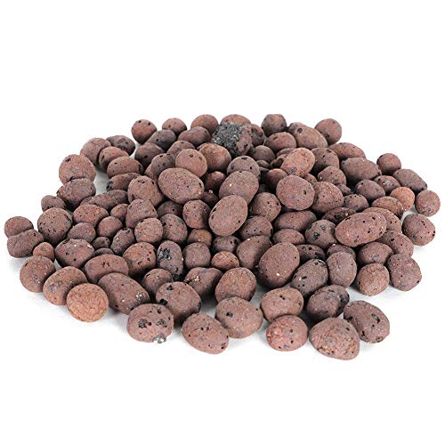 Shoplice Clay Pebbles 100g Hydroponic Clay Pebbles Growing Media Anion Clay Rocks for Hydroponic System(15cm  06in (Irregular))