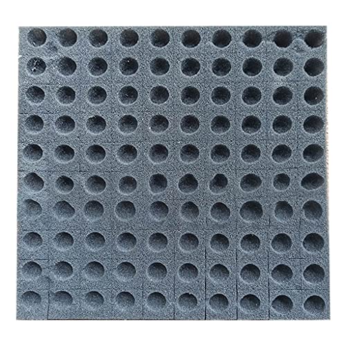 WUGO 100Pcs Soilless Hydroponic Sponge Seed Growing Media Cubes Square Seedling Foam Seed Growing Media Cubes