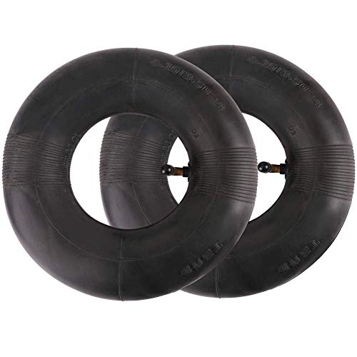 2 PCS 4103504 Inner Tube for Hand Truck Dolly Hand Cart Utility Wagon Utility Carts Garden Cart Snowblower Lawn Mower Wheelbarrow Generator and More 4104 Replacement Tube