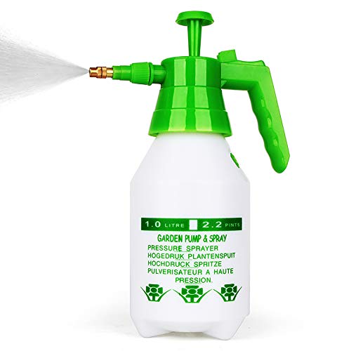 Munyonyo Garden Pump Sprayer68oz34oz Handheld Pressure Sprayer Bottle for Lawn with Safety ValueAdjustable Nozzle for WateringSpraying WeedsHome Cleaning and Car Washing05 Gallon