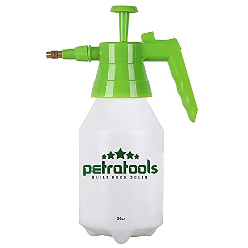 PetraTools Neem Oil Sprayer HD1  Garden Sprayer Hand Pump Sprayer Portable Water Sprayer for Plants Chemical Sprayer Plant Sprayer Mister Bottle Sprayer Hand Sprayer (34oz)