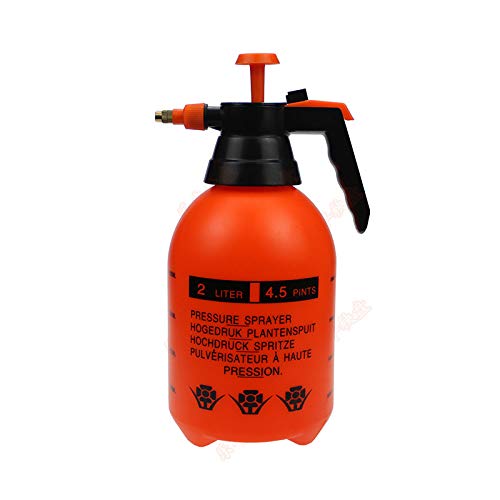 Tianermei 05 Gallon Handheld Lawn Pressure Spray Bottle Garden Spray Pump Pressure Sprayer Adjustable Brass Nozzle Suitable for Home Lawn Garden car Beauty etc 2 literpump Sprayer