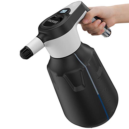 05 Gallon Electric Plant Mister Spray Bottle Battery Rechargeable Automatic Watering Can for Indoor Outdoor Plant Handheld Sprayers in Lawn  Garden Pump Free 2200mAh Battery