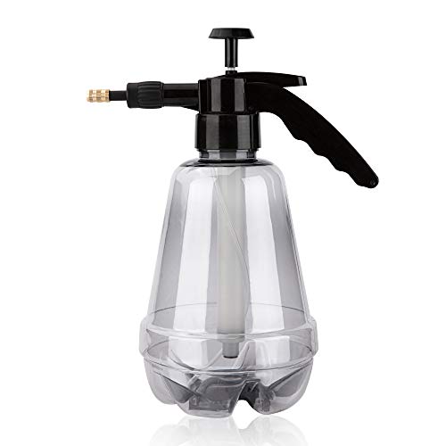 Chiost 04 Gallon Hand Held Pump Pressure Water Sprayer with Upgraded Adjustable Nozzle for Lawn and Garden Plants(52 oz)