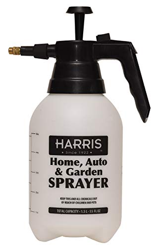 HARRIS Continuous Hand Pump Pressure Sprayer for Home Lawn Garden Car Detailing and More 15L