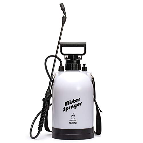 Nicely Neat Water Mister and Pump Sprayer for Plants Lawns  Gardens  Mr Mister  Portable and MultiPurpose Pressure Sprayer 4 Liters (106 Gallon)