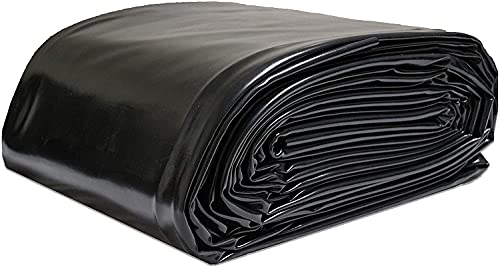 13X10 Ft Pond Liner 20Mil Flexible Liners Water Garden Fish Pond Liner Elasticity LDPE Pound Skins