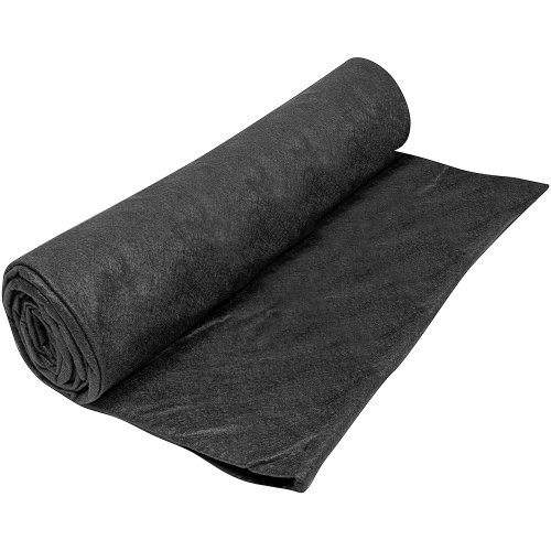 Beckett Corporation 6 Foot by 12 Foot PreCut Pond Liner Underlayment Black