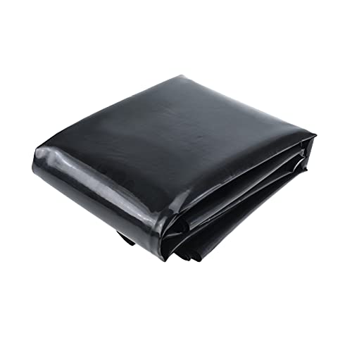 SanSanYa 8Mil Pond Liner 10x13ft HDPE Water Gardens Pond Skins Black Pond Liner for Waterfall Fish Ponds Water Gardens and Streams Fountains (10x13ft)
