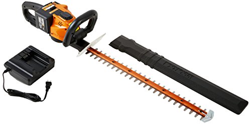 Worx Wg291 56v Lithium-ion Cordless Hedge Trimmer 24-inch Battery And Charger Included