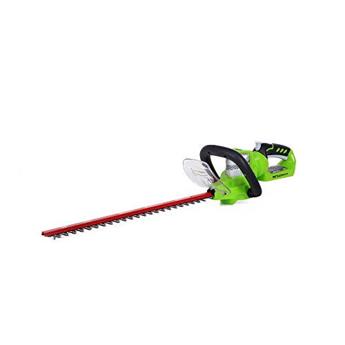 Greenworks 2200302 24v 22-inch Cordless Hedge Trimmer Battery And Charger Not Included
