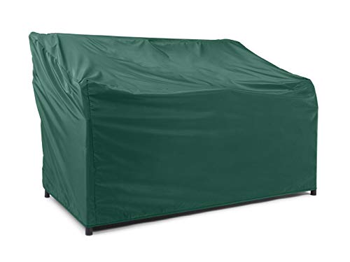 Covermates Outdoor Patio Glider Cover  Light Weight Material Weather Resistant Elastic Hem Seating and Chair CoversGreen