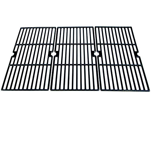 Direct Store Parts DC121 Polished Porcelain Coated Cast Iron Cooking Grid Replacement for Charbroil Master Chef Gas Grill