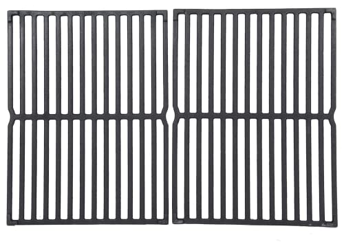 GasSaf 15 Grill Grate Replacement for Weber 7522 Spirit 200 Spirit E200 S200 S210 E210 Spirit 500Genesis Silver A 2Pack Cast Iron Grill Grid Grate Replace for Weber 7521 7523 65904 65905