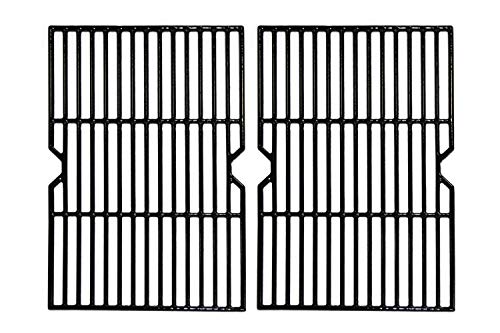Hongso 19 14 Inch Porcelain Cast Iron Grill grates Cooking Grid Replacement for Charmglow 8107450S 8108530FS Nexgrill 7200511 200336 Aussi JennAir Weber Genesis Series PCB152