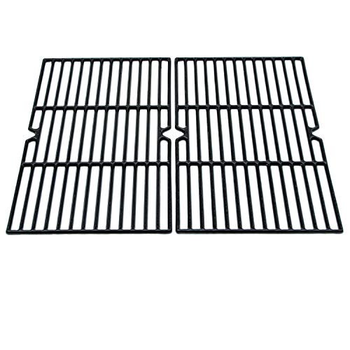 Direct Store Parts DC107 Polished Porcelain Coated Cast Iron Cooking Grid Replacement for Charmglow JennAir Costco Kirkland Aussie Grill Zone NexgrillGas Grills and Others