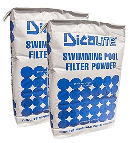 Dicalite Minerals DicaLite100A DE Swimming Pool Filter Media100 Pounds White
