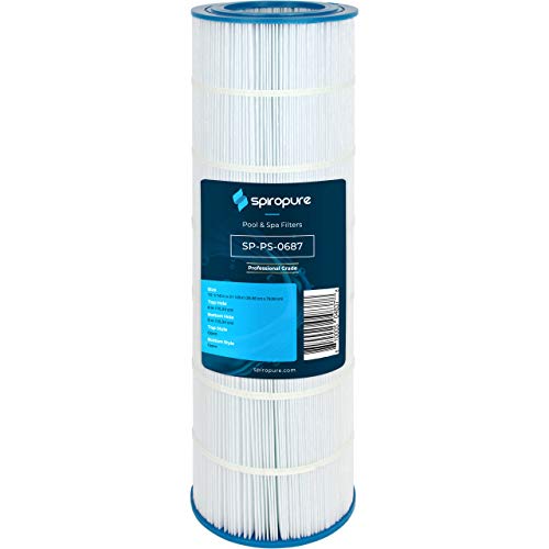 SpiroPure Replacement for Pentair CC150 R173216 160317 59054300 Pleatco PAP1504 Unicel C9415 Filbur FC0687 Baleen AK8004 Hot Tub Spa Pool Filter Replacement Cartridge