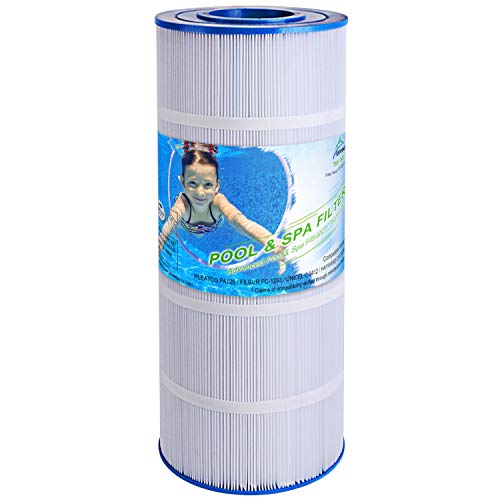 TOREAD Replacement for Pool Filter PA120 CX1200RE C1200 Unicel C8412 Filbur FC1293 Waterway Clearwater II Pro Clean 125 8170125N Aladdin 22002 120 sqft Filter Cartridge 1 Pack