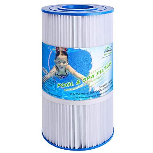 TOREAD Replacement for Pool Filter PA90 CX900RE C900 Unicel C8409 Filbur FC1292 PosiClear StaRite PXC95 Clearwater II ProClean 100 Aladdin 19002 252300095S 1 Pack