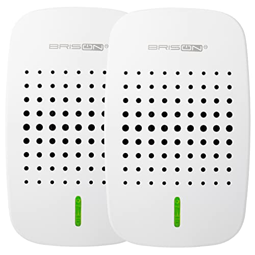 BRISON Ultrasonic Pest Repeller  Easy  Humane Way to Reject Rodents Ants Cockroaches Beds Bugs Mosquitos Fly Spiders Rats 2 Pack