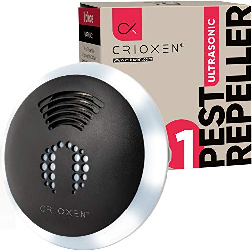 Ultrasonic Pest Repeller Plug in Pest Control Ant Repellent Indoor Use for Mice Bugs Rats Cockroaches Bats Spiders and Other Insect Repellent Plug in Wall Bug Repeller (Black)