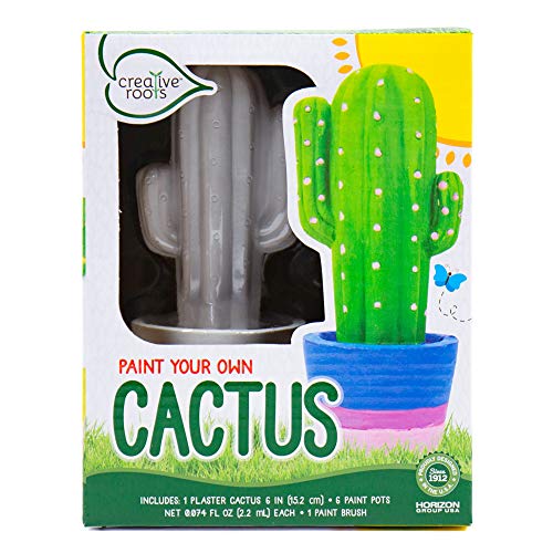 Creative Roots Paint Your Own Cactus by Horizon Group USA Toy Assorted Multicolor