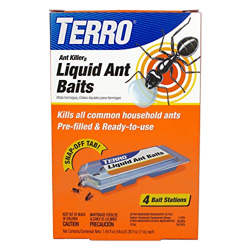 Terro T324B 4Pack Liquid Ant Baits Orange