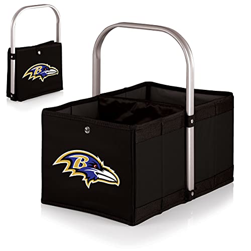 PICNIC TIME Black Baltimore Ravens Urban Basket