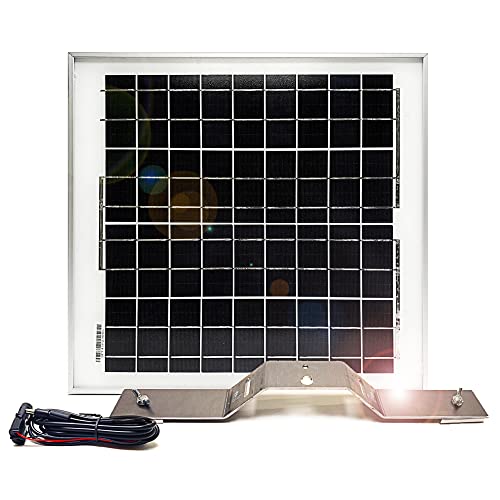 Spartan Trail Camera Solar Panel  15W 12V 20  Solar Panel for Spartan GoLive or Ghost w Cable Bracket Battery Charger Kit Package