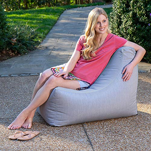 Jaxx Juniper Outdoor Bean Bag Granite Sunbrella