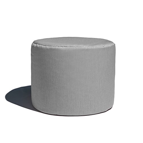 Jaxx Spring Outdoor Ottoman  Side Table Premium Sunbrella Granite