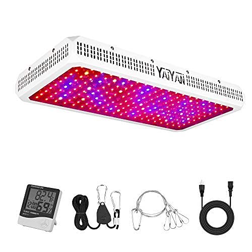 LED Grow Lights for Indoor Plants  YAIYAN D2000W Professional Full Spectrum Grow Lights for Indoor Hydroponic Plants Seeding Veg and Bloom Greenhouse Growing Light Fixtures