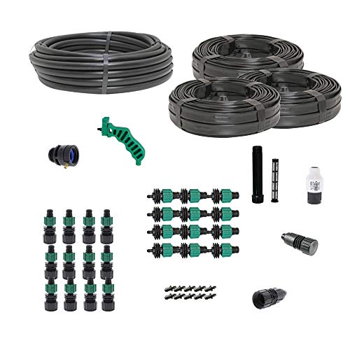 Drip Tape Irrigation Kit for Row Crops  Gardens Premium Size