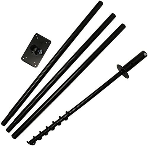 Erva 5 Piece Feeder Pole Set with Twistin Ground Socket  Made in The USA