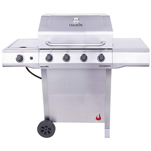 CharBroil 463352521 Performance 4Burner Cart Style Liquid Propane Gas Grill Stainless Steel