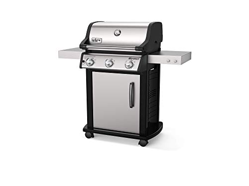 Weber 46502001 Spirit S315 LP Gas Grill Stainless Steel