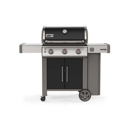 Weber 61015001 Genesis II E315 3Burner Liquid Propane Grill Black