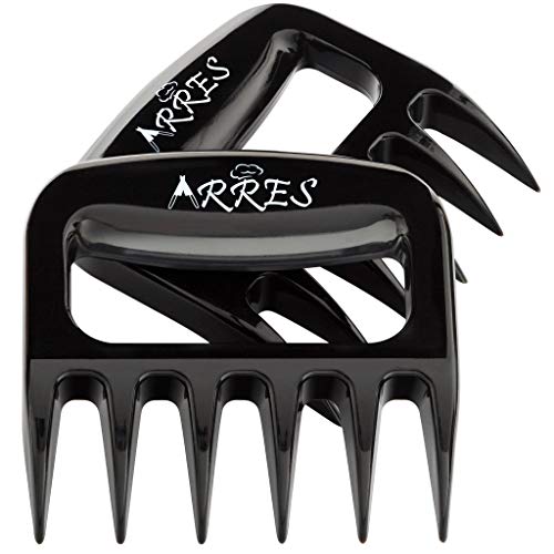 Arres Pulled Pork Claws  Meat Shredder  BBQ Grill Tools and Smoking Accessories for Carving Handling Lifting (Meat Claws)