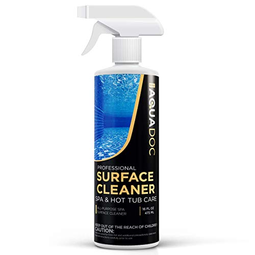 Spa Cleaner  Hot Tub Cleaner Spray  Best Spa Surface Cleaner for Hot Tubs Jacuzzi Cleaner  Hot Tub Surface Cleaner for Spa That Works as a Jacuzzi Cleaner  Tub Cleaner  MAV AquaDoc 16oz