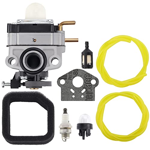 Fuel Li 75306258A Carburetor for Ryobi RY251PH RY253SS RY252CS RY254BC 2 Cycle 25cc Engine Cultivator String Trimmer Edger with 560873001 Air Filter TuneUp Kit