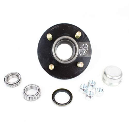 SOUTHWEST WHEEL 4Hole 4 Bolt Circle Idler Hub for 2000 lb Axles (BT9 Spindle) for 1 116 Spindle