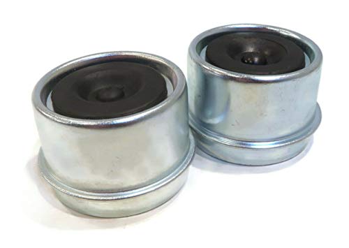 The ROP Shop  (Pack of 2) Grease Caps 198 OD  Rubber Plugs for 4  5 Lug Hub Trailer Axles