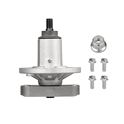 Fourtry Spindle Fit for John Deere L100 L110 L120 Mower  Deck Spindle with Grease Fitting Fit for John Deere L107 L108 L118 L130 GX20250 Lawn Mower with 42 48 Deck Replace GY20050 GY20785