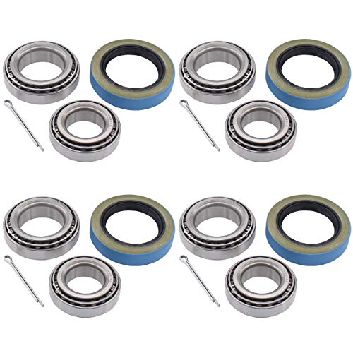 ApplianPar Pack of 4 Trailer Hub Bearings Kit L68149 L44649 for 3500 1719 inch Spindle 84 Axle