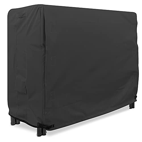 KHOMO GEAR GER1125 Log Rack Cover 4ft 4 Feet Black